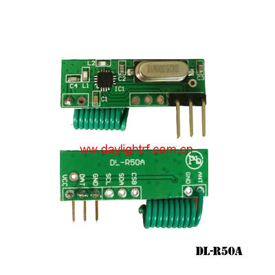 Wireless receiver module with high anti-jamming capability and narrow bandwidth DL-R50A