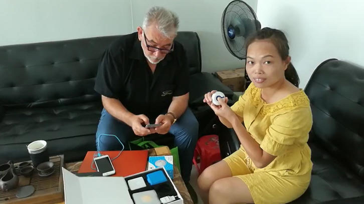 Why he sells deaf products